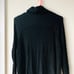 Free People WE THE FREE Waffle Sweater/Pullover/Thermal Black Mock Neck Size XS