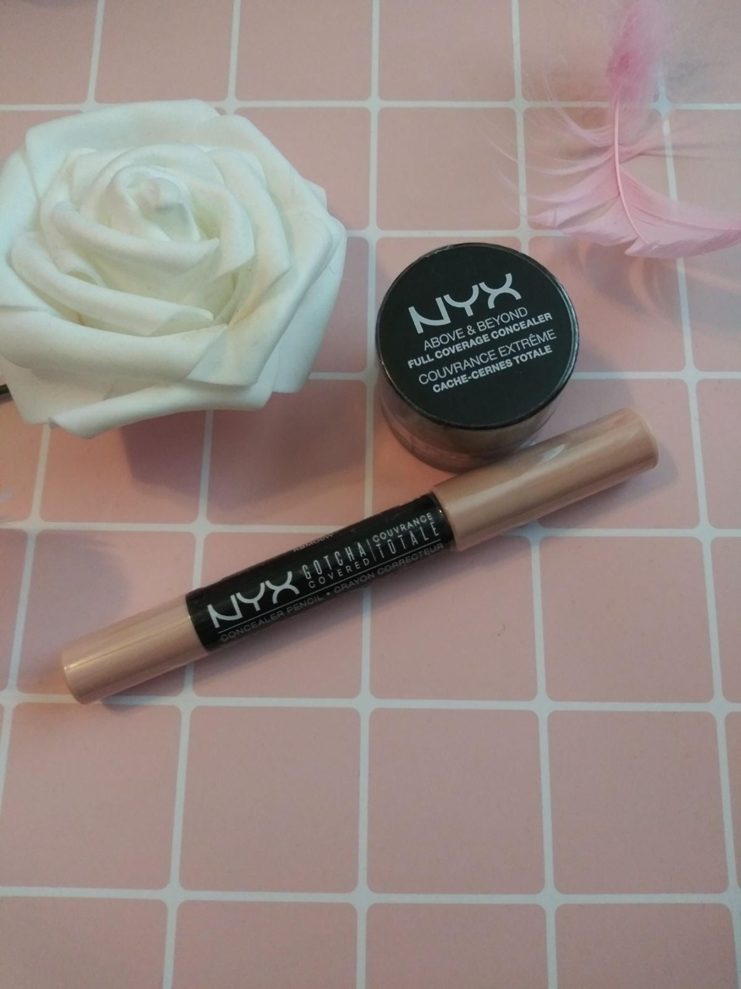 NYX set 2 concealers