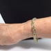 Peridot Tennis Bracelet Sterling Silver 11.8g 6mm 7.25