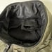 Diesel Black Gold Womens Parka Jacket Size XS Leather Trim Green