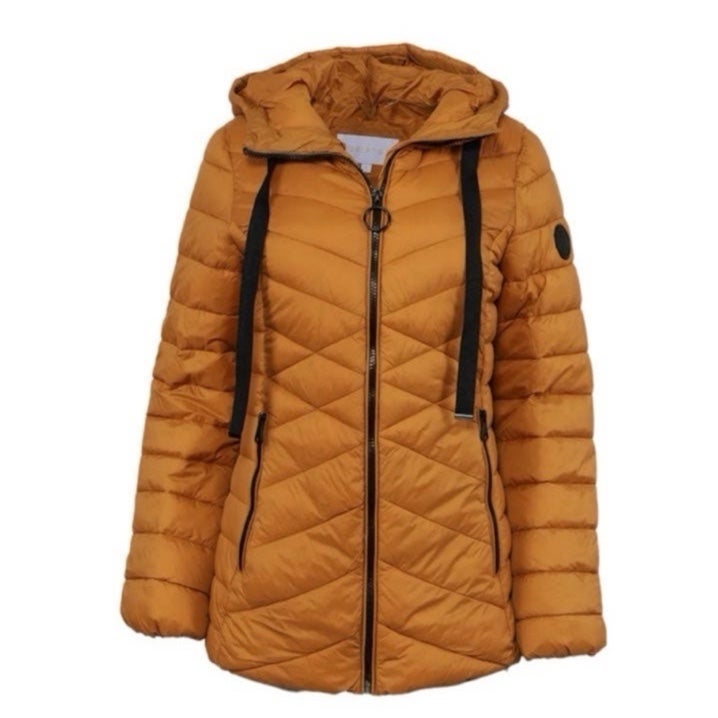 (NWT) Madden Girl Women's Hooded Puffer Jacket, Medium