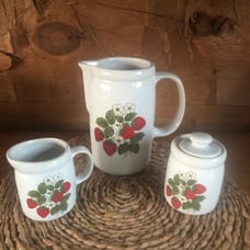 Vintage McCoy Strawberry Collection