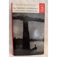 The Norton Anthology Of English Literature Volume 2 Hardcover First Edition 1962