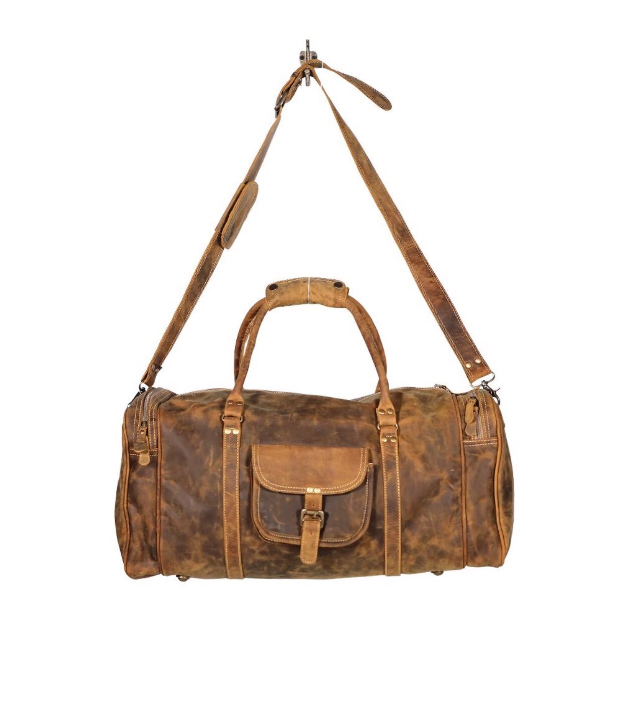 Myra Leather Duffle Bag