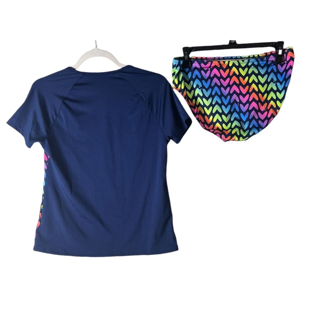 BAOHULU Toddlers & Big Girls Swimsuit Two-Piece Tankini UPF 50+ UV Protective, 3