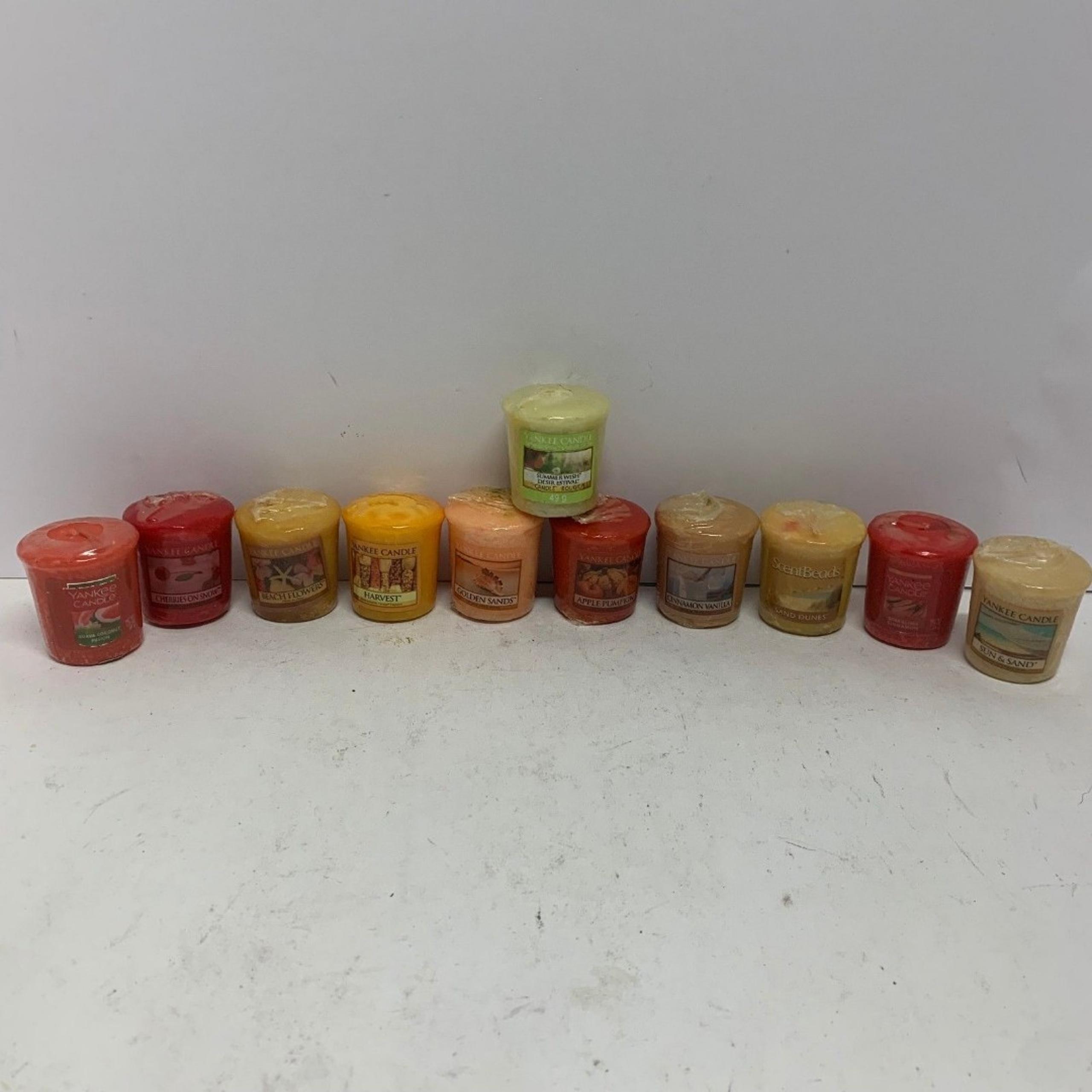 yankee candle scented lot of 11 1.75oz each