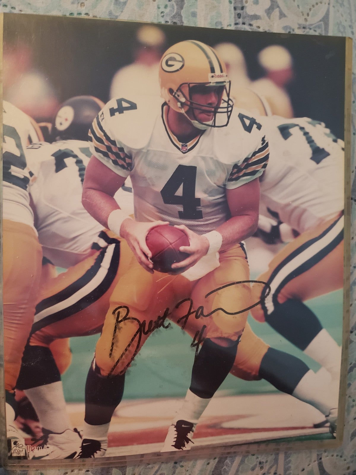 Brett Favre signed photograph