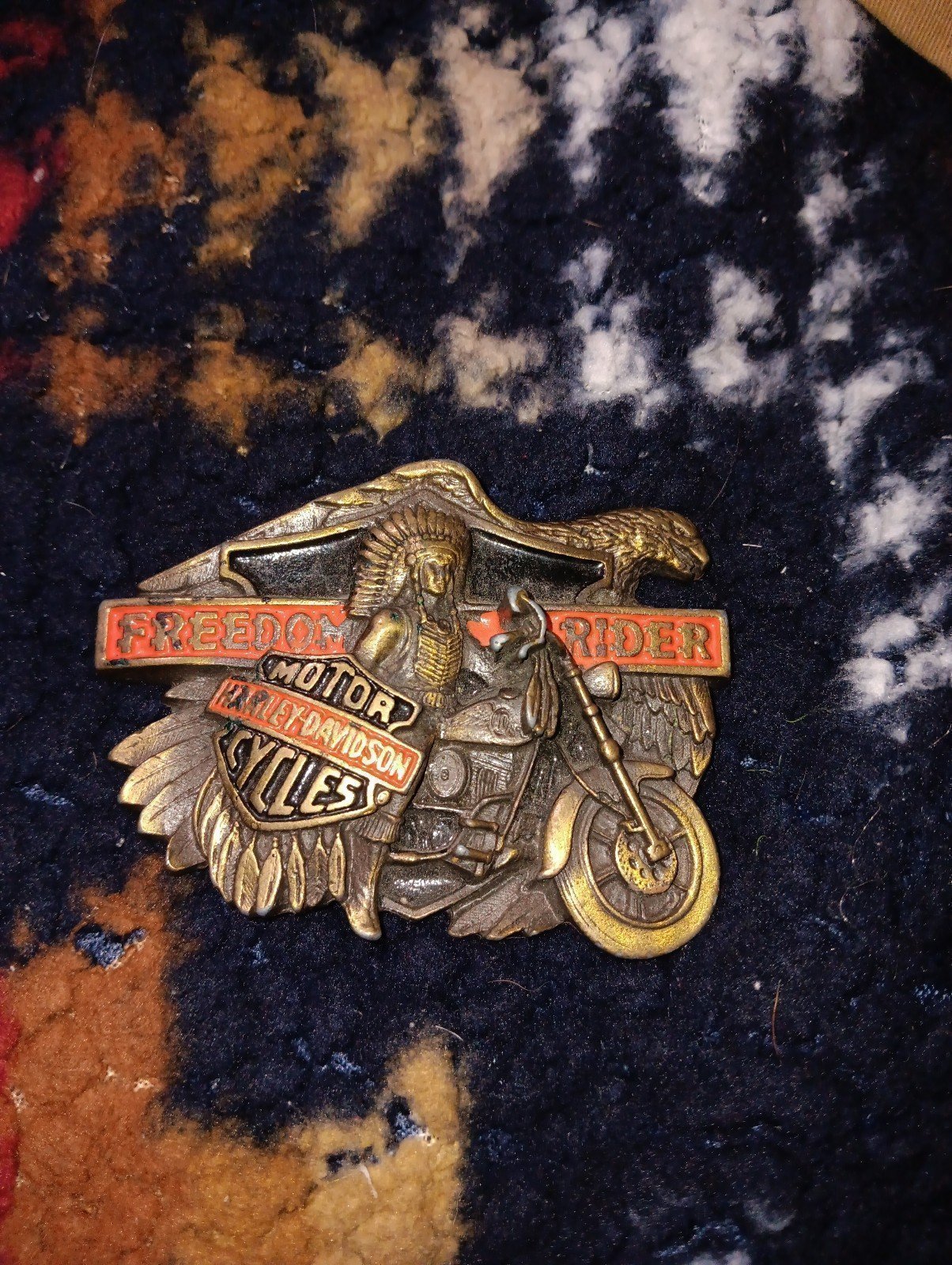 Harley Davidson belt buckle - 75 (Thousand Palms