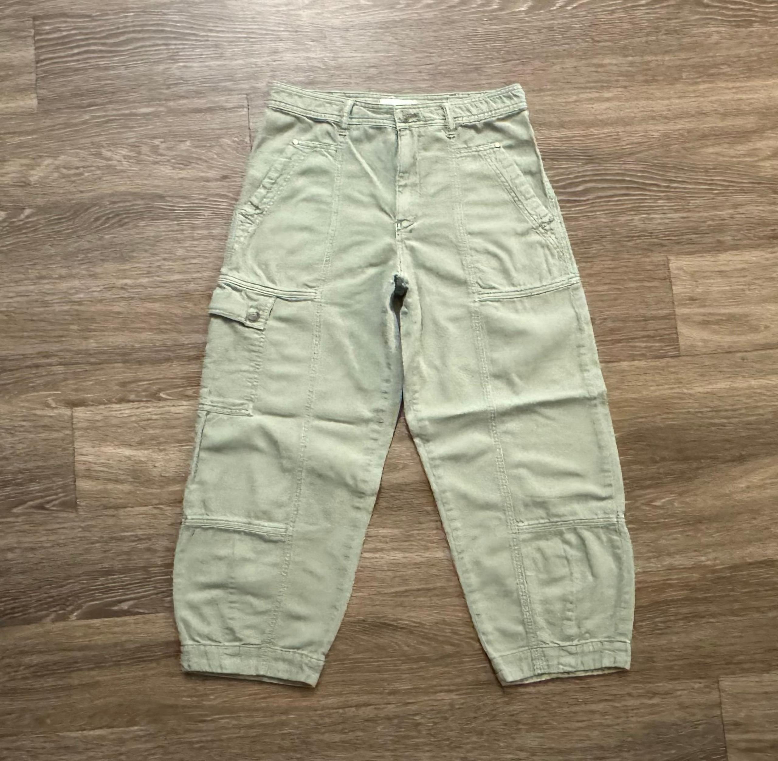 Anthropologie 6 Women’s Green Cargo Pants