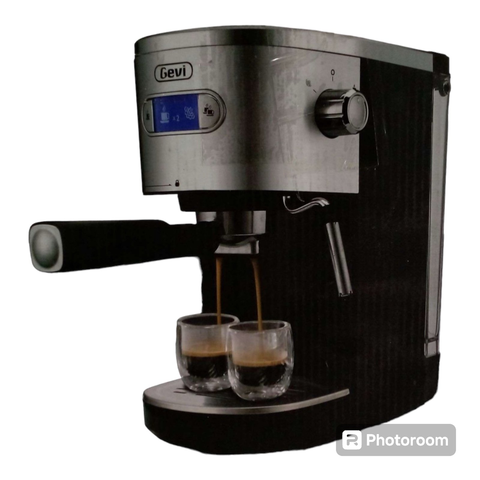 Gevi Espresso Machines 20 Bar Fast Heating with Milk Frother Steam Wand