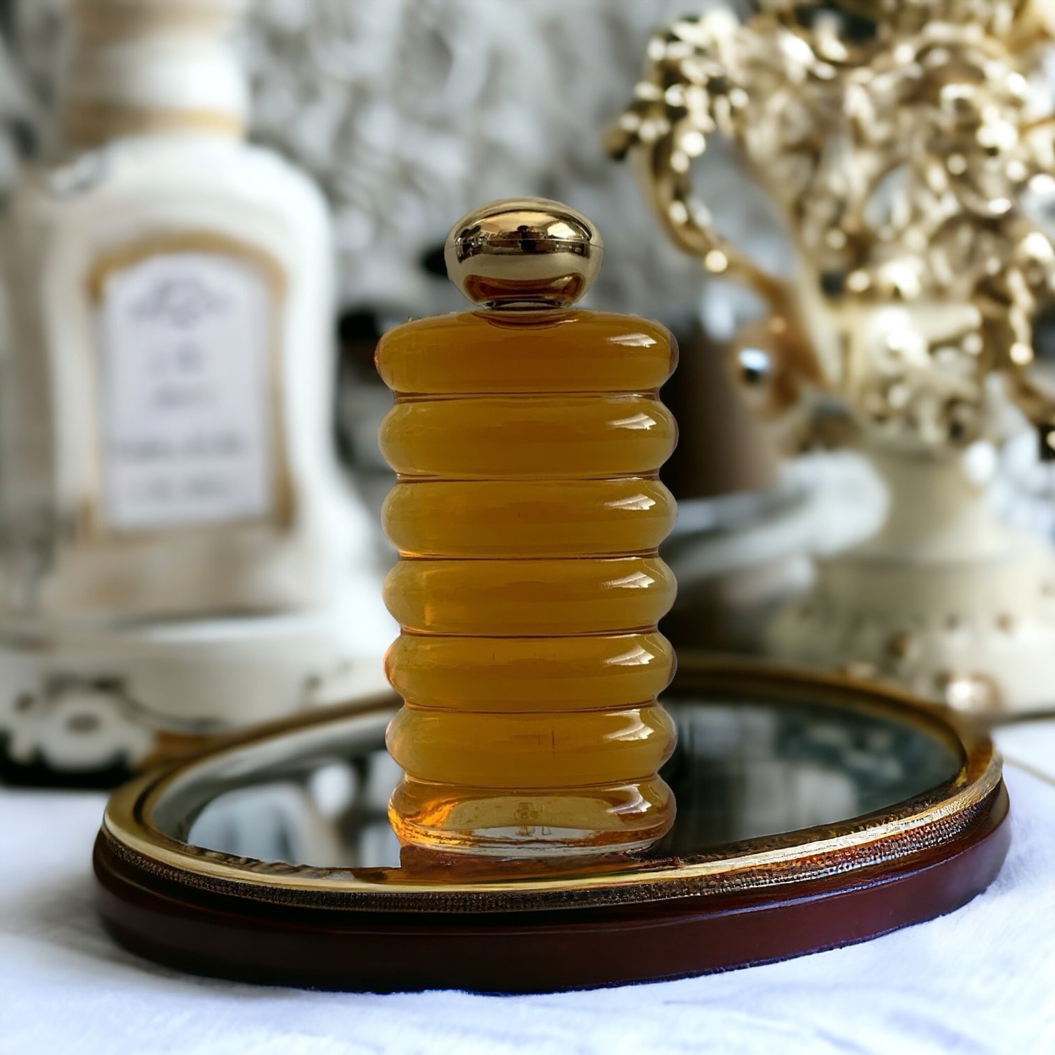 Vintage Bath Oil AVON Skin So Soft Elusive Perfumed Bath & Body Oil Glass Bottle