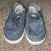 Hey Dude Wendy Rise Platform Shoes in Rivet Onyx Grey Size 7.5