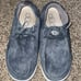 Hey Dude Wendy Rise Platform Shoes in Rivet Onyx Grey Size 7.5