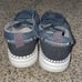 Hey Dude Wendy Rise Platform Shoes in Rivet Onyx Grey Size 7.5