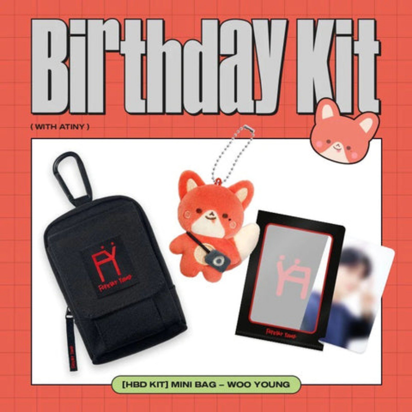 ATEEZ WOOYOUNG | Official MD 2023 Birthday Kit - Mini Bag