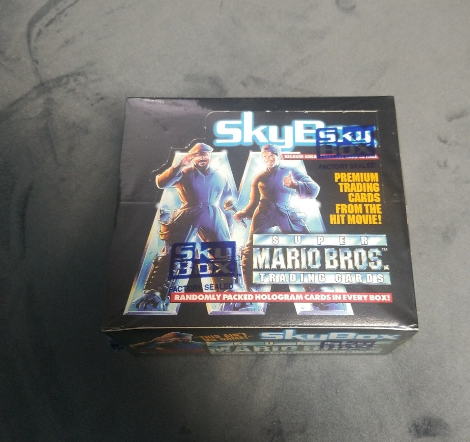 Skybox 1993 Super Mario Brothers Trading Card Box