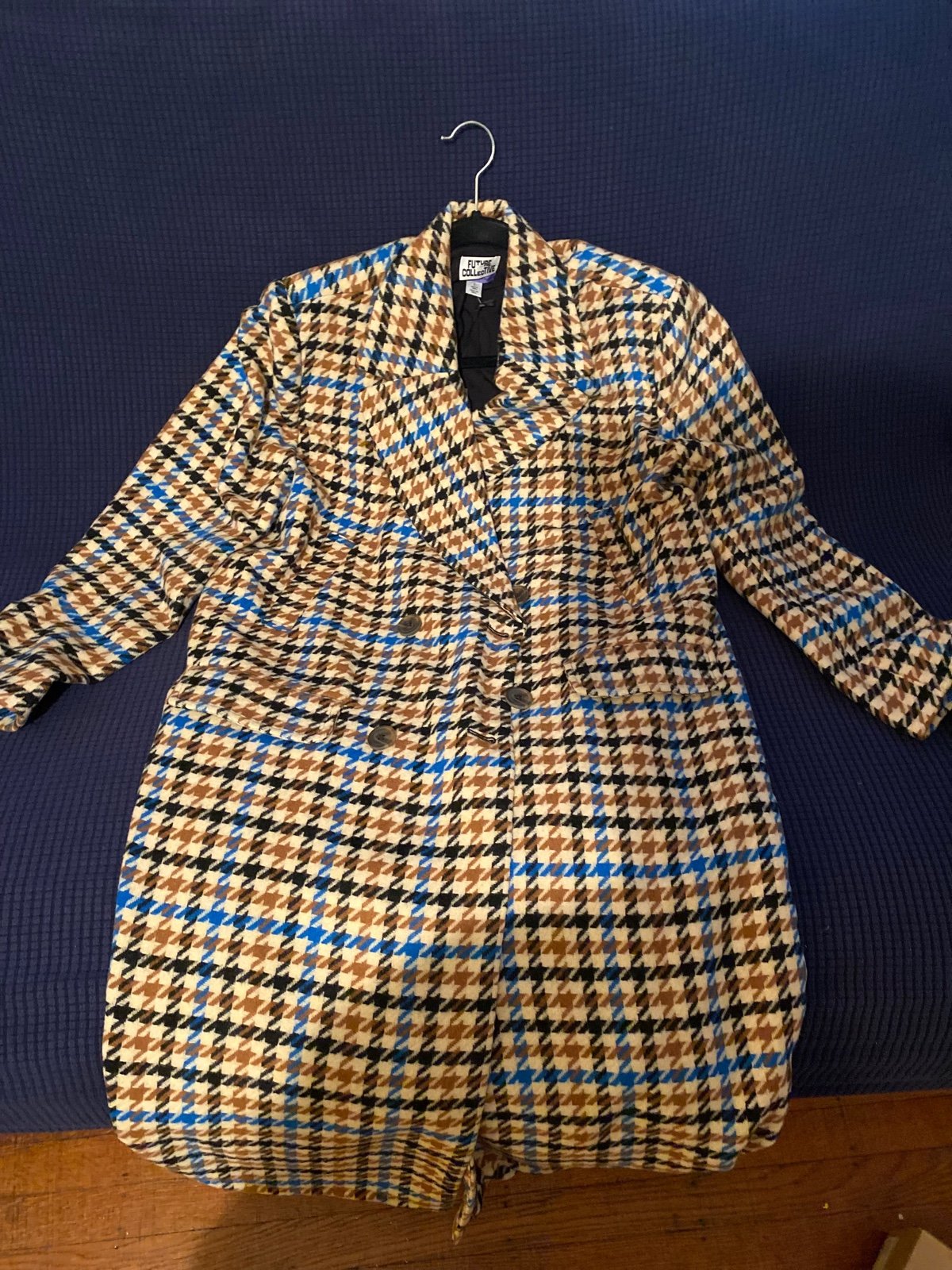 Women's Long Double-Breasted Trench Coat
