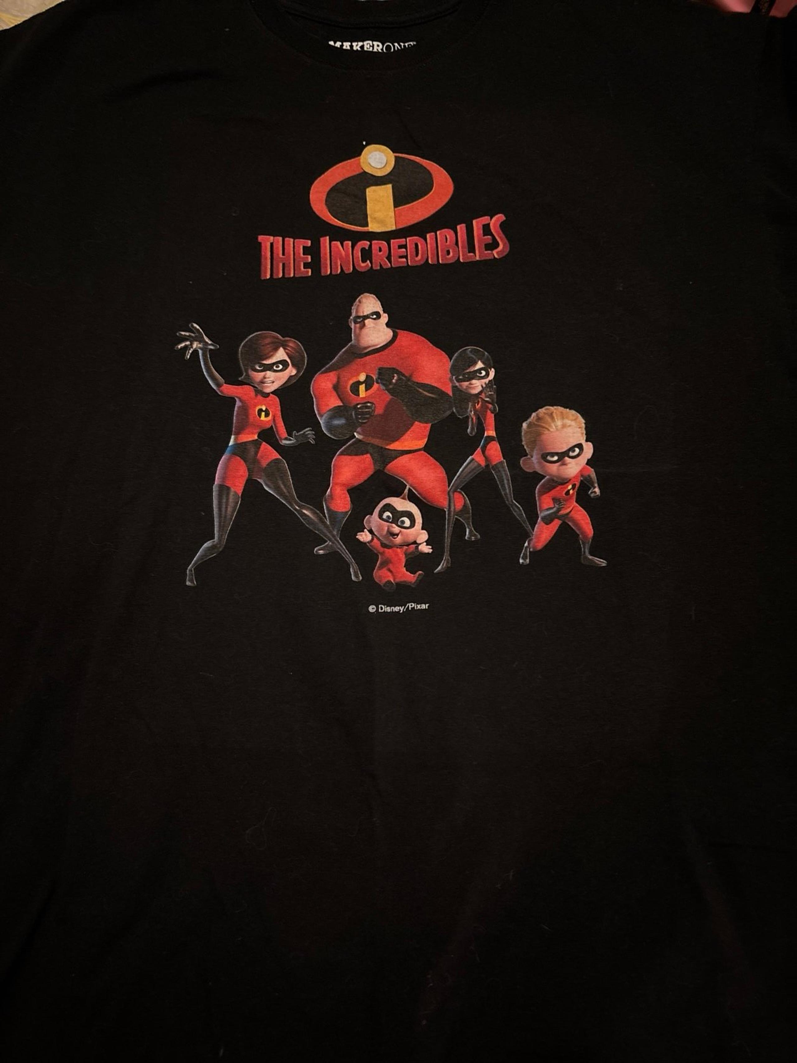Maker one men’s incredibles t shirt Sz 2x