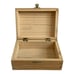 Decorated Storage Box Seaside Ocean Sailing Boat Wooden Jewelry Trinket Keepsake