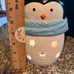 Yankee Candle Retired Penguin Light Up Scenterpiece Meltcup Wax Warmer EUC
