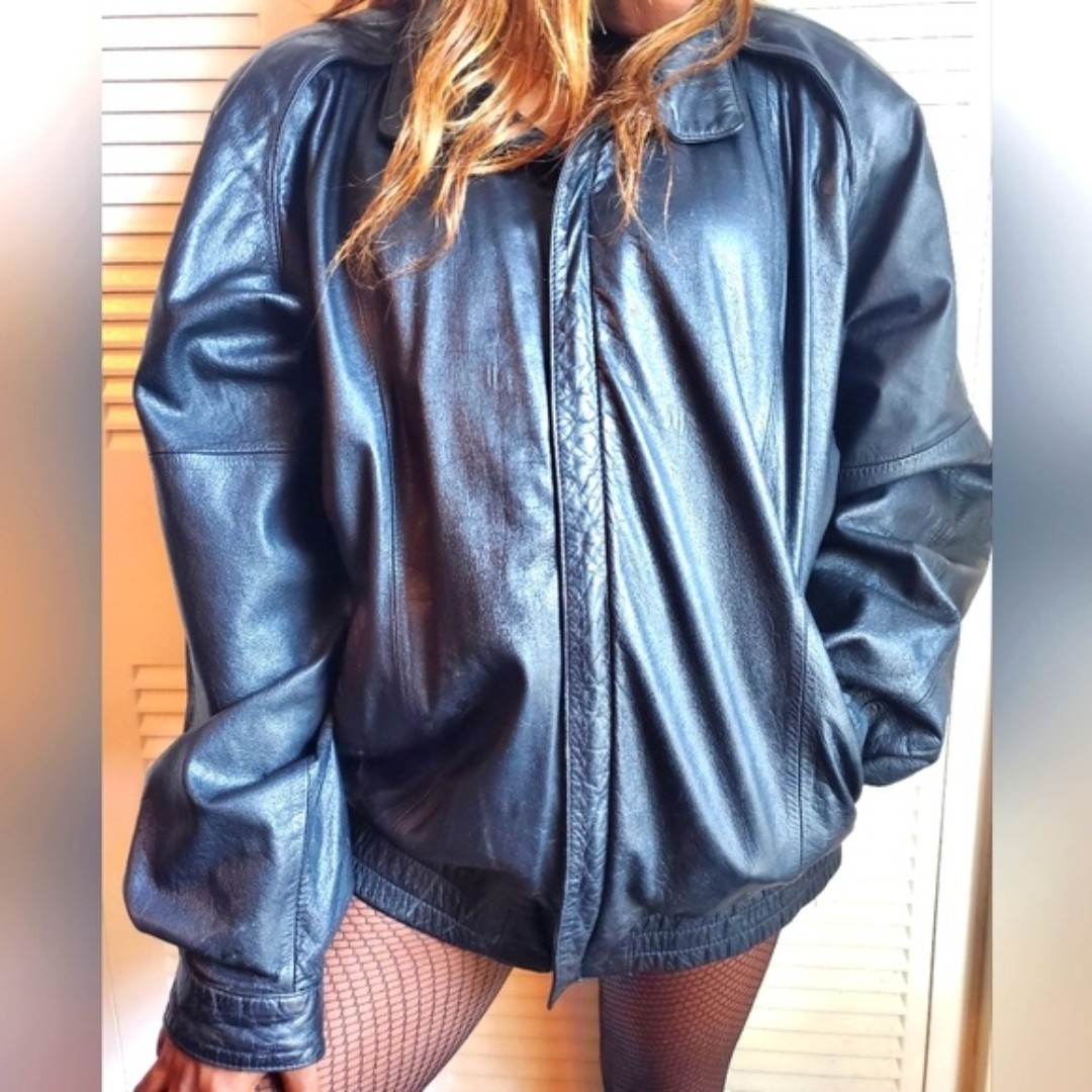 Vintage 80's Leather Jacket