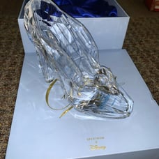 Spectrum Disney Cinderella glass slipper brush holder