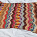 Crochet Handmade Zig Zag Afghan Lap Throw Blanket Approx. Size 62 x 44 Chevron