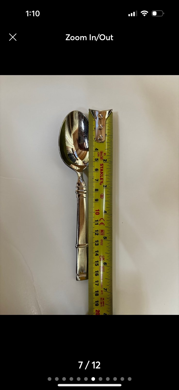 Ralph Lauren Montgomery Stainless Steel Flatware Teaspoons