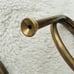 Vintage Gold Metal Brass Lot of 2 Decor French Horn Band Instrument