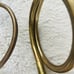 Vintage Gold Metal Brass Lot of 2 Decor French Horn Band Instrument