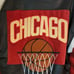 vintage 90s chicago bulls basketball hooded varsity leathe r jacket