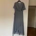 A-line V-Neck Asymmetrical Chiffon Bridesmaid Dress With Bow Pleated #190703