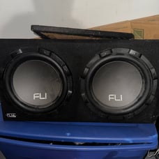 audio woofers speakers and amp
