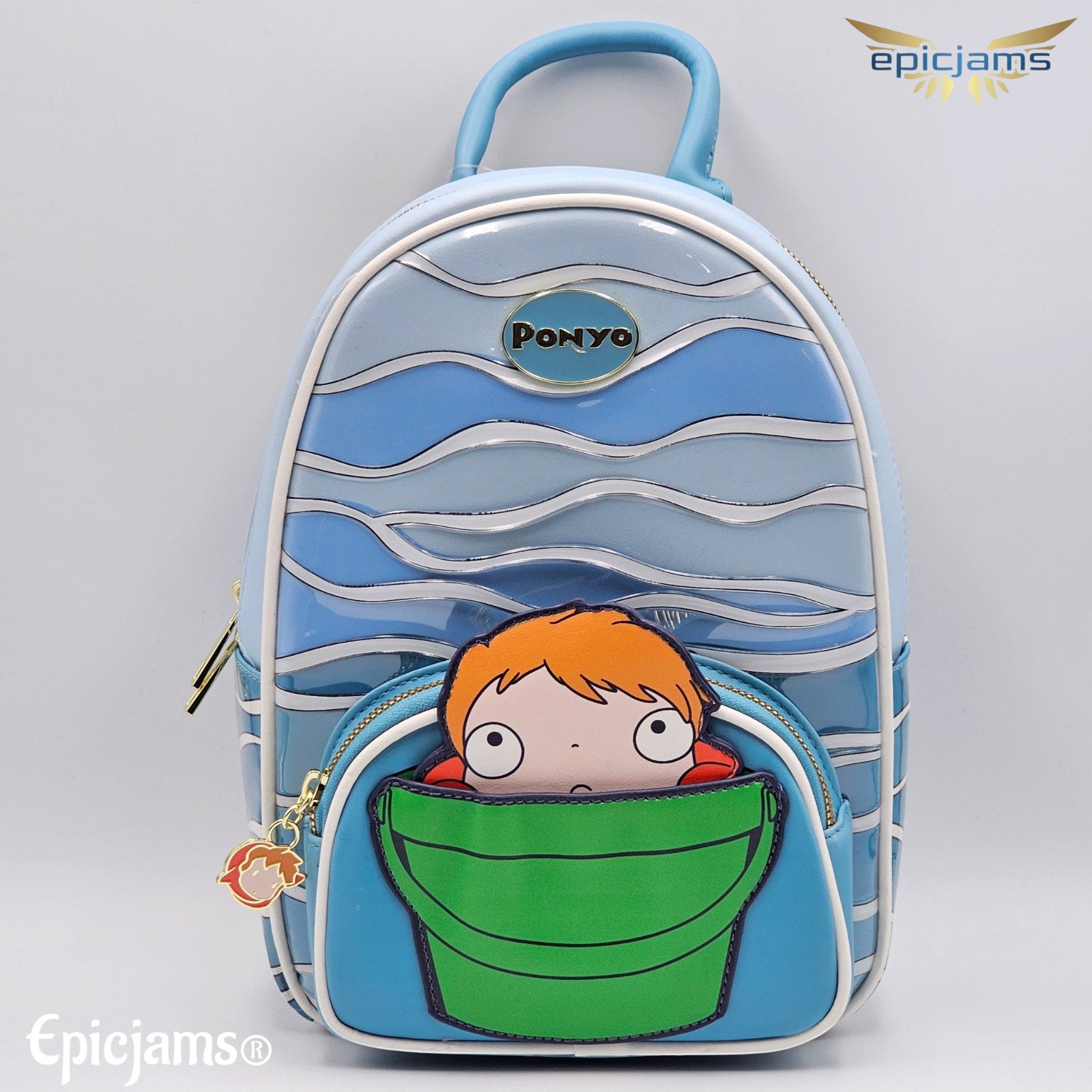 Studio Ghibli Ponyo Bucket Mini Backpack New