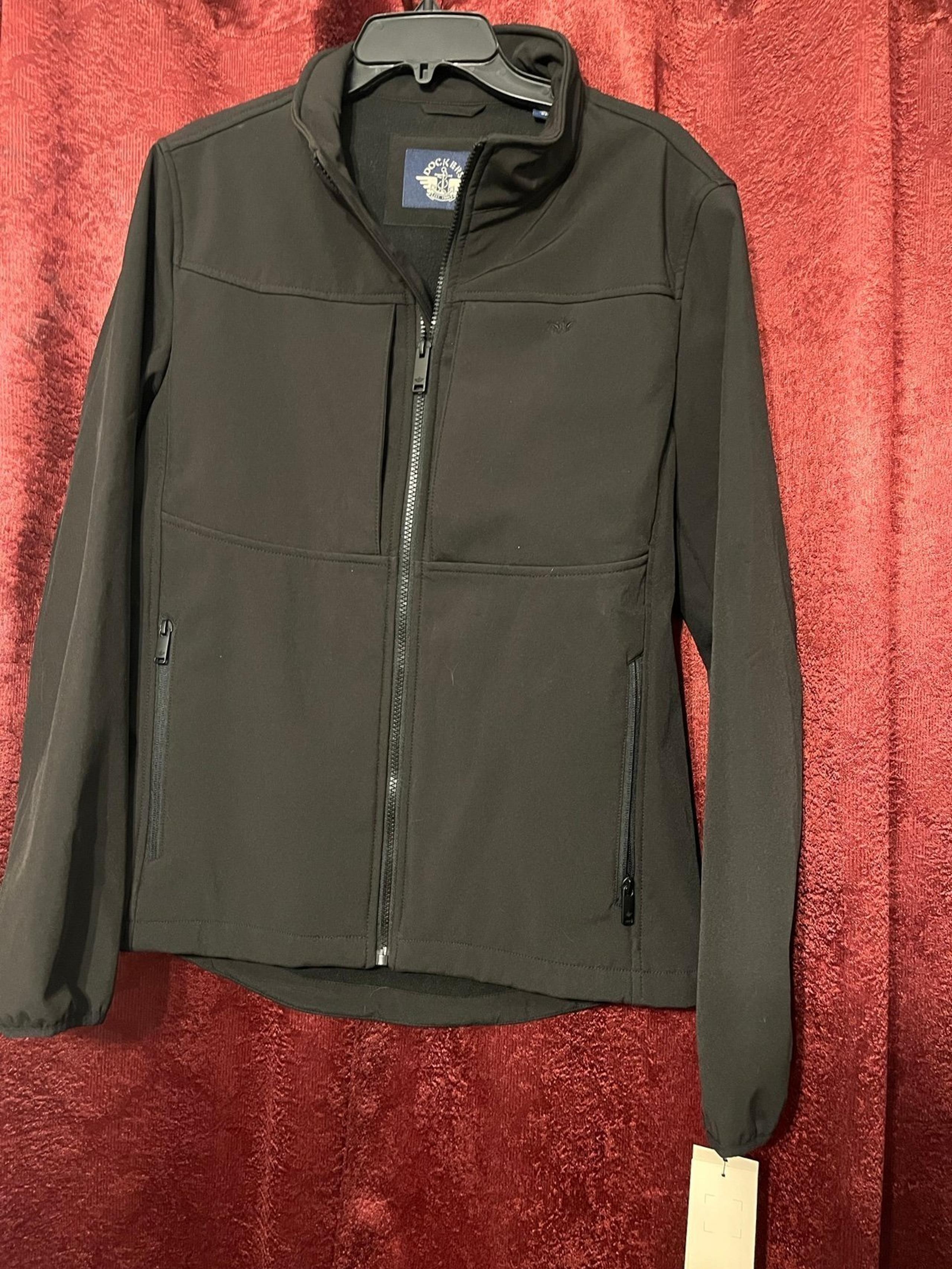 Mens “Dockers” Black Jacket - New with Tags