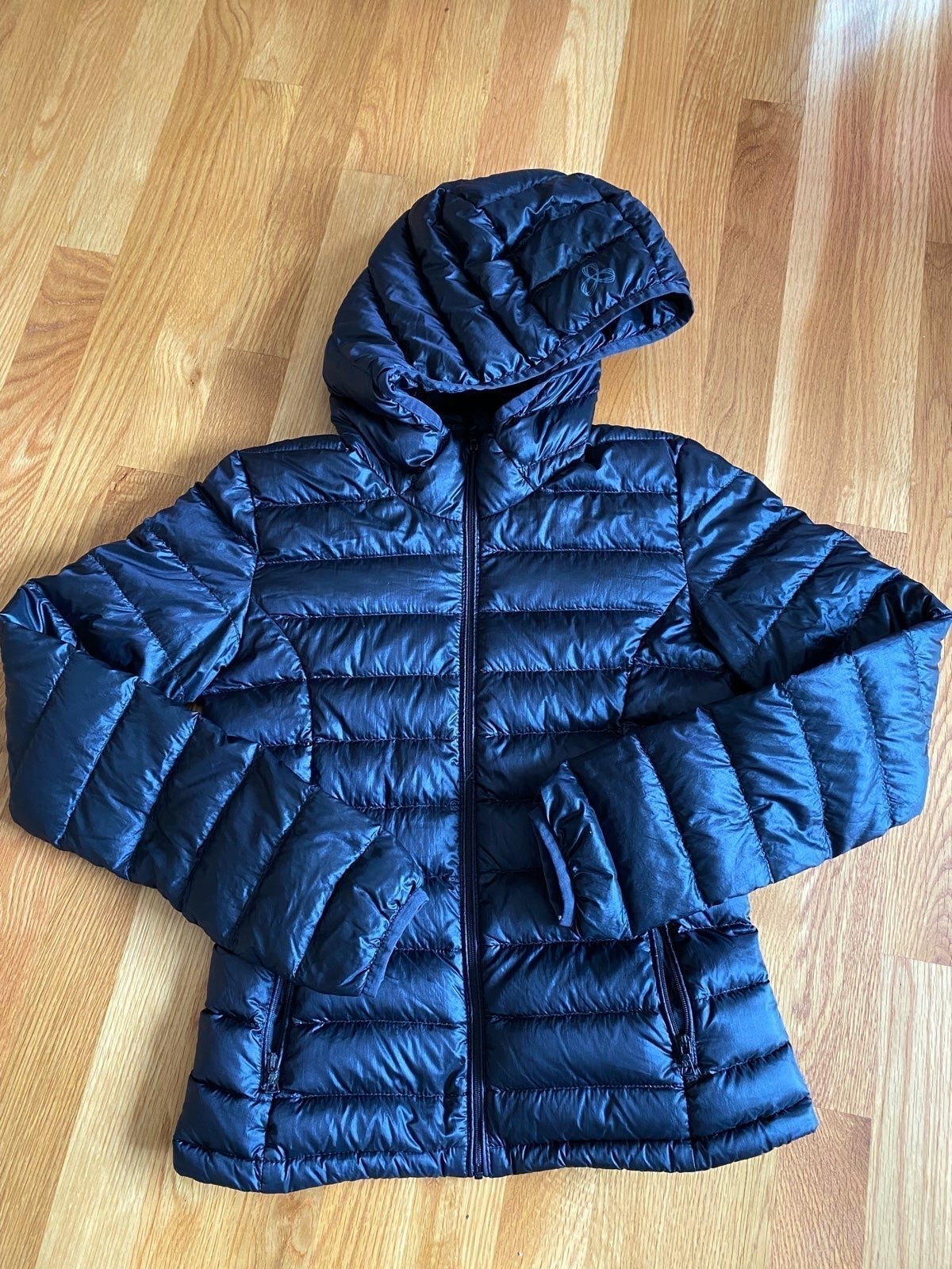 TNA little puff jacket - blk xxs