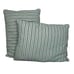 Niche Eastern Accents Striped Embroidered Decorative Standard Pillows Luxury Two