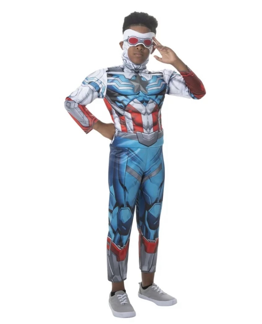 Jazwares marvel avengers captain America child costume small 4-7