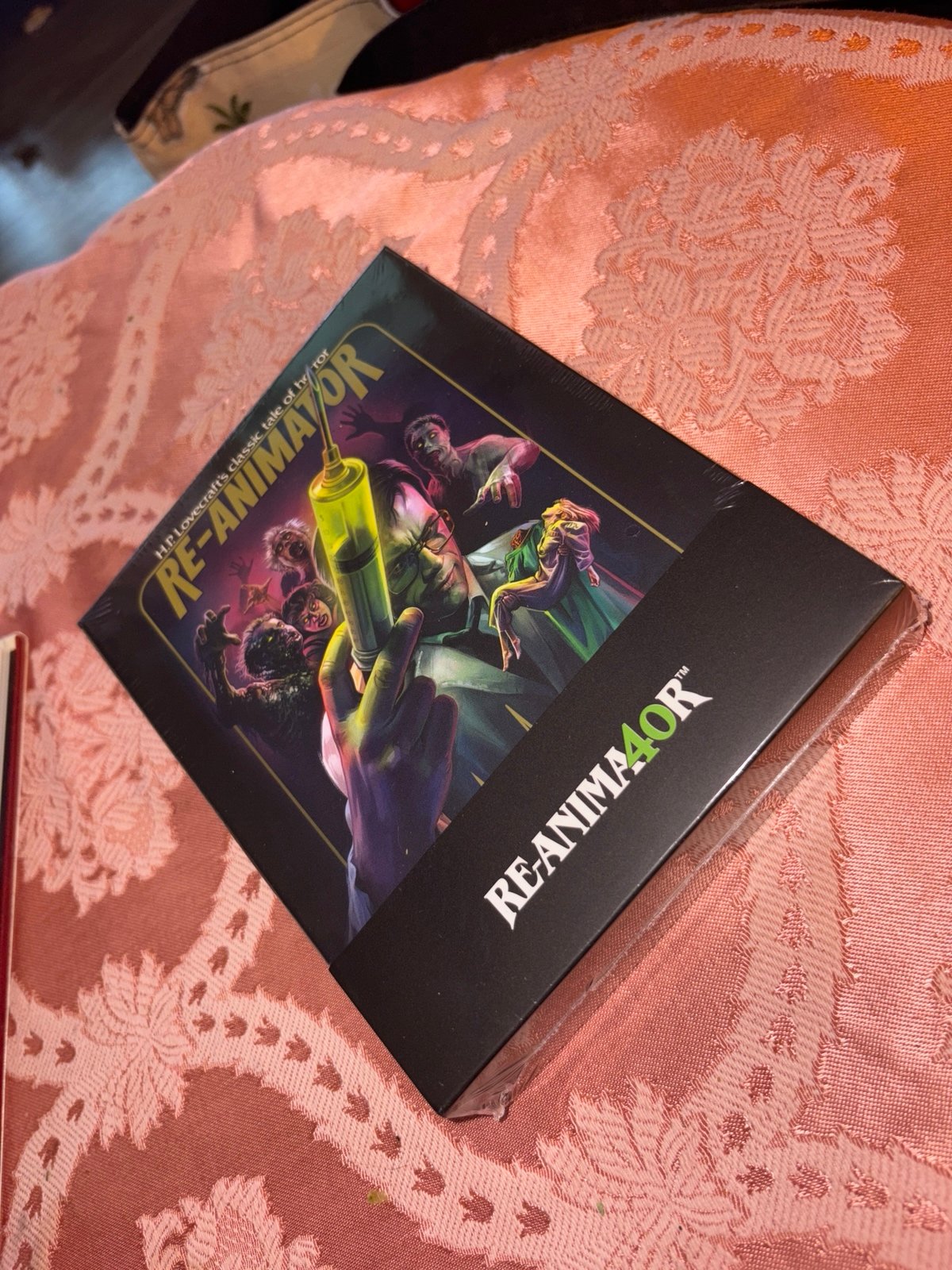 Reanimator 4K blu ray box set + slipcover + book + cards NEW 40th anniversary