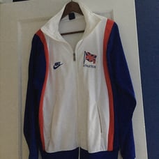 Vintage men's Nike UK team track jacket