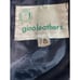 VTG Gino Leathers Motorcycle Leather Jacket Women’s 40R Black Full Zip Belt 1989