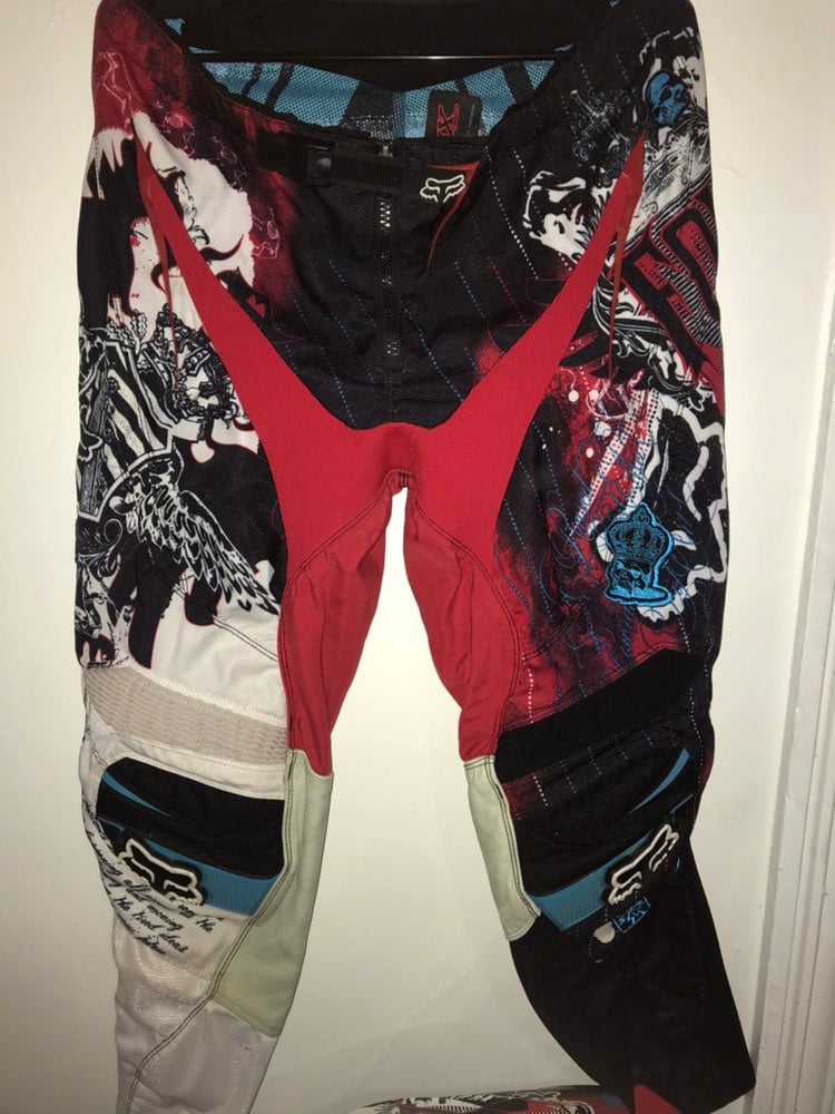 Fox racing pants size 34