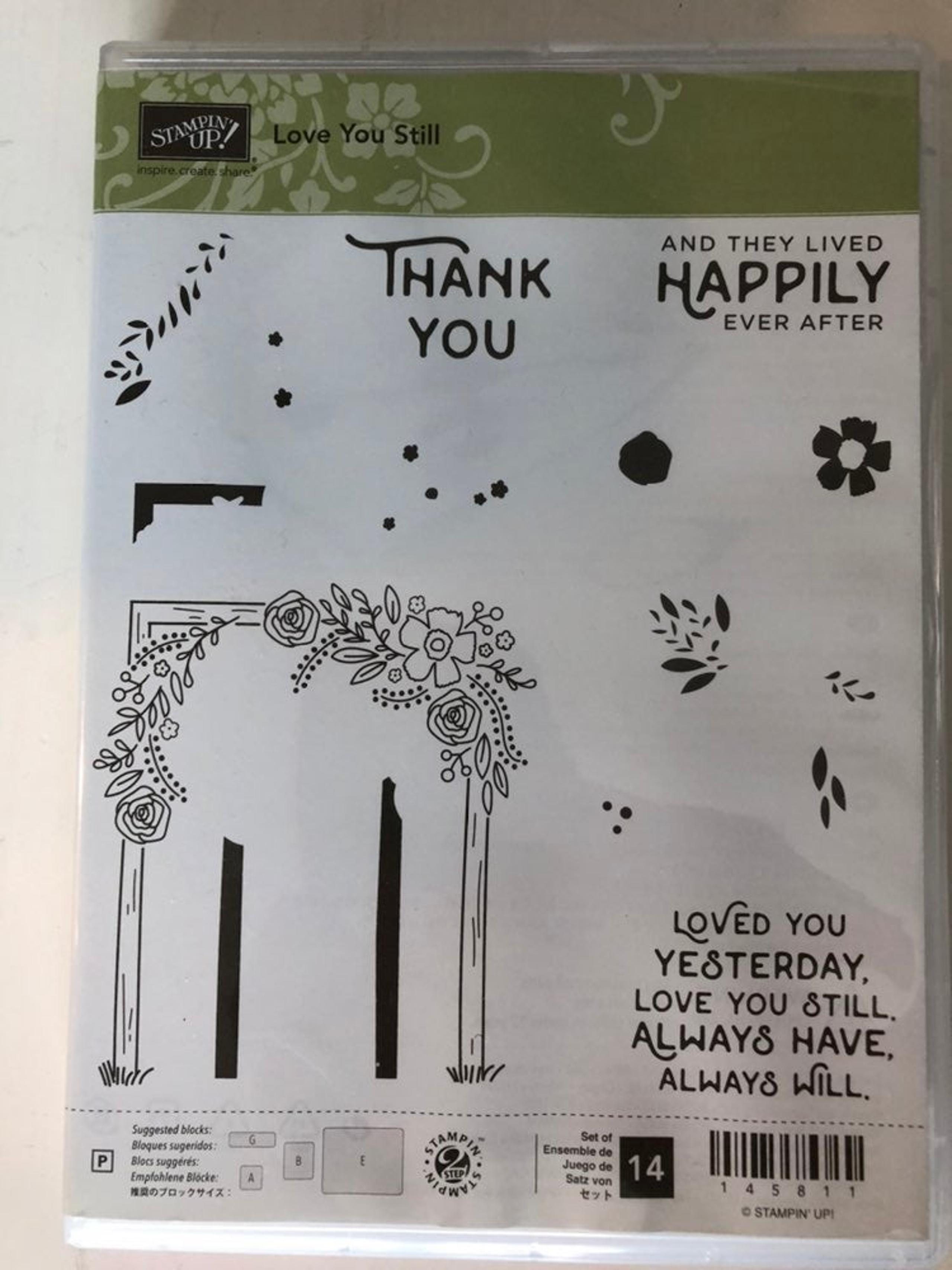 Stampin Up Love You Still - free shipping