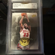 2009 UD Jordan Legacy Graded 10