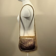Delill Vintage Made in Italy Gold Purse