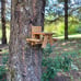 Handcrafted Squirrel/Bird Feeder Picnic Table