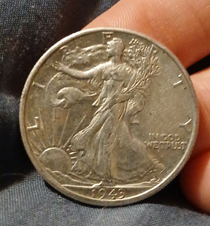 walking liberty half dollar