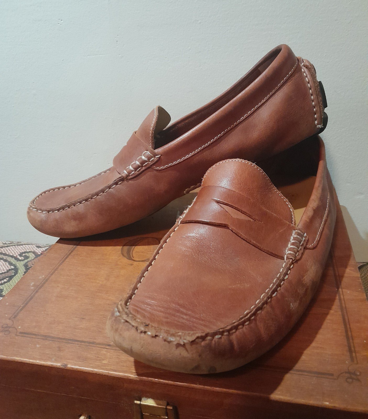 Cole Haan Howland slip-on casual penny loafer driving shoes