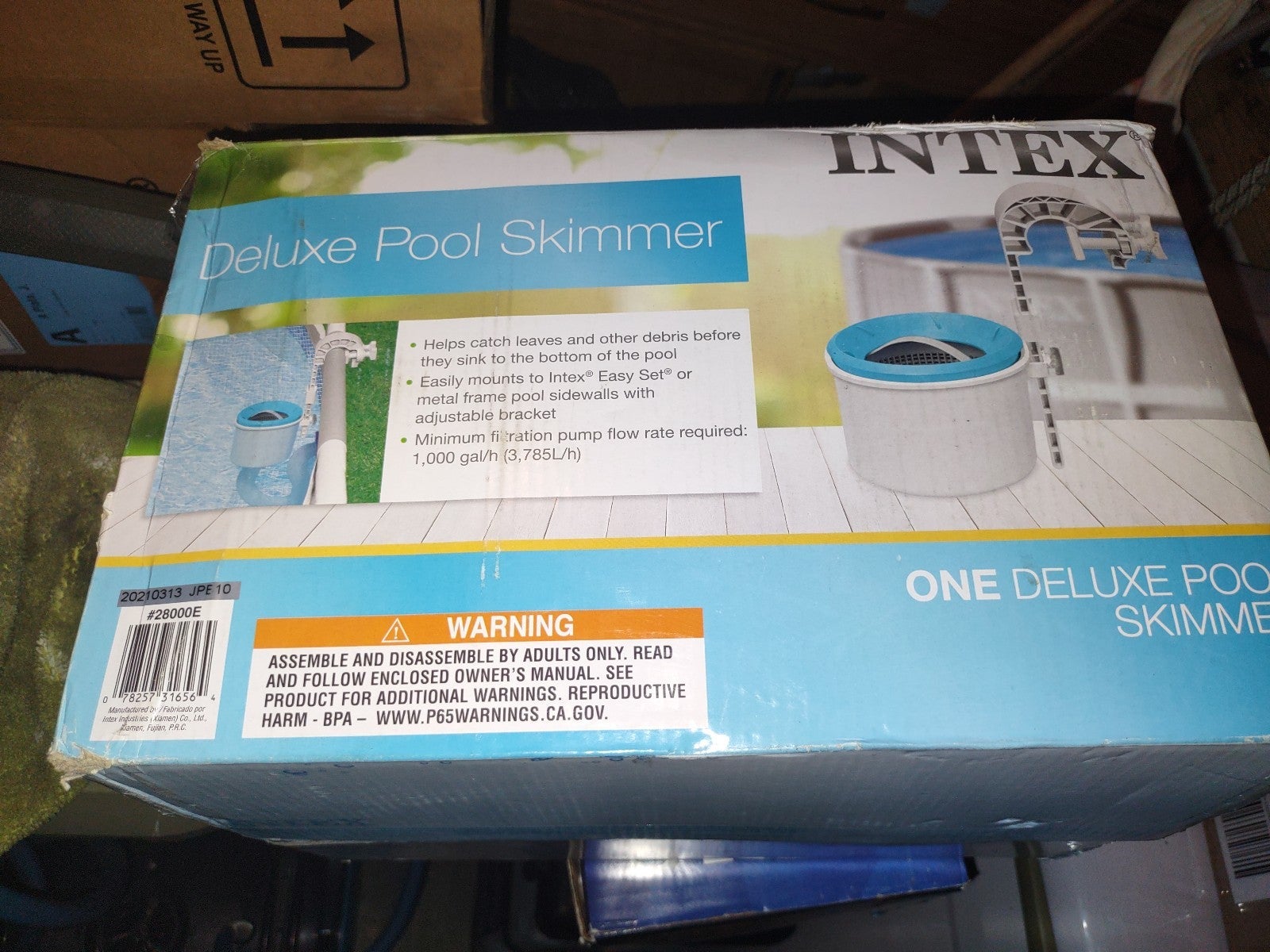 Intex Deluxe pool skimmer