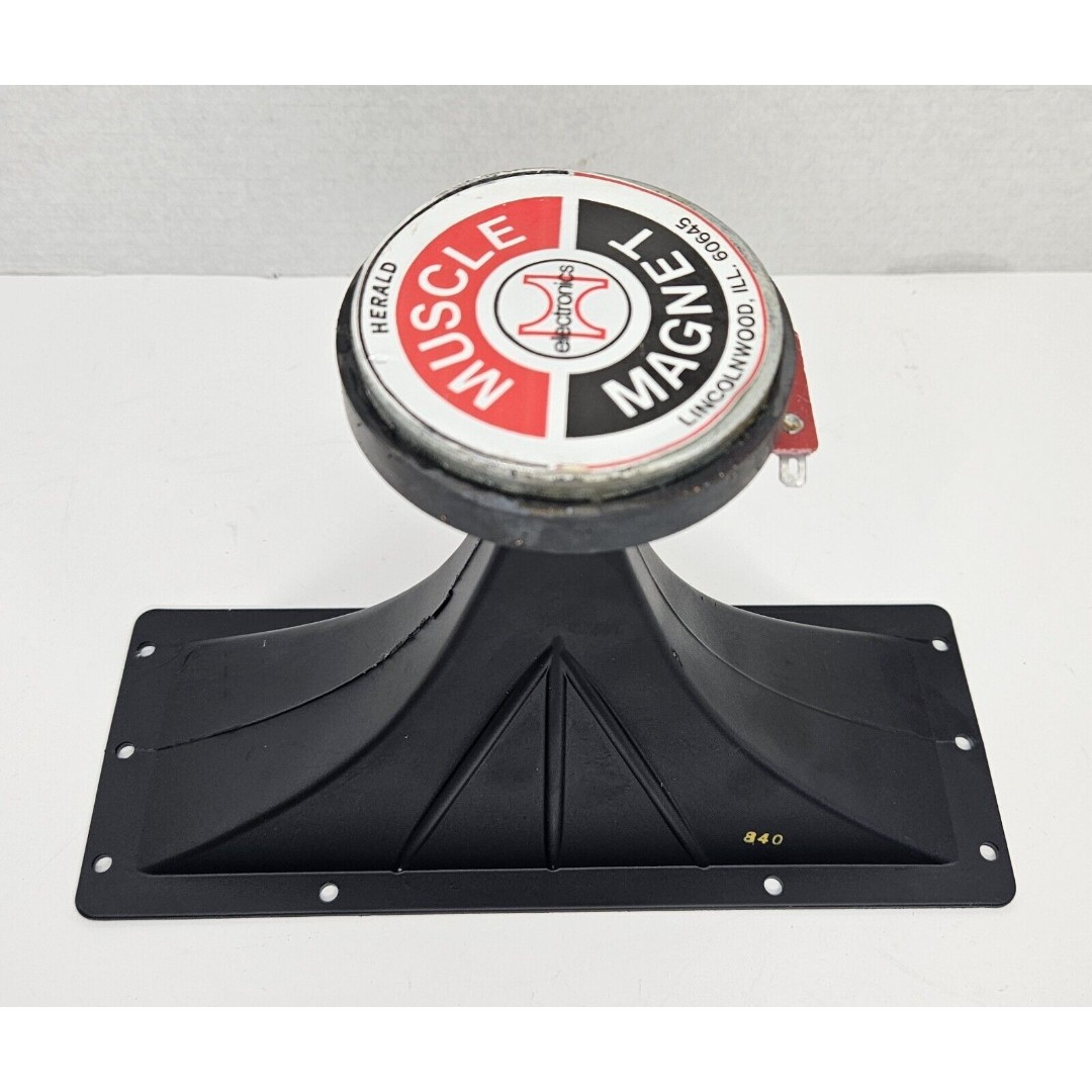 Herald Electronics Mid Range Horn Loudspeaker S-391-A 30 Watts 8 Ohms w/ Box VTG